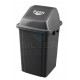 Papeleira Push Cinzenta - 60L